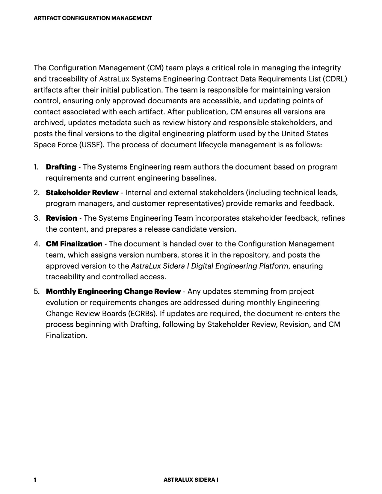 Artifact Configuration Example 2